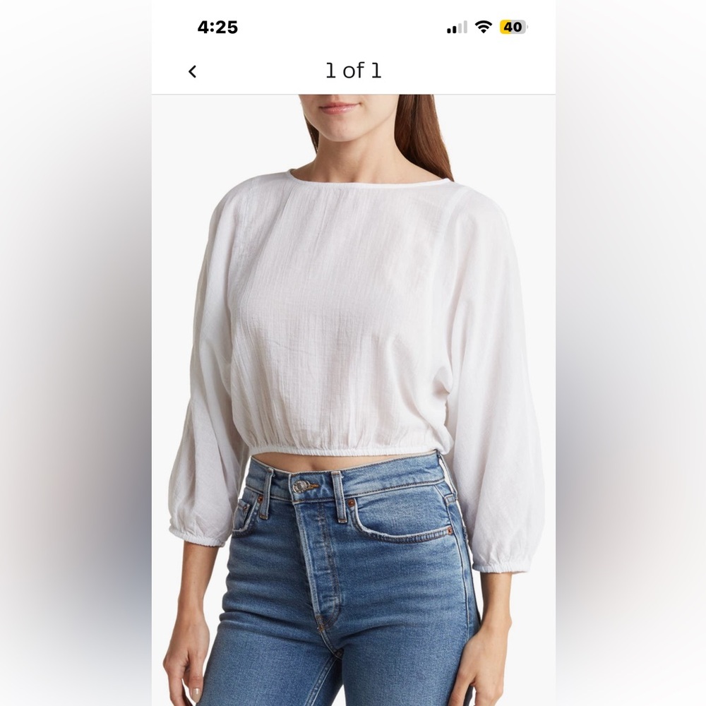 Women's White Blouse